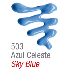 Acrilex Dimensional Brillant Azul Celeste 503 35ml