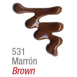 Acrilex Dimensional Brillant Marron 531 35ml