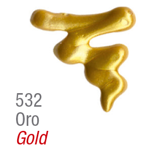 Acrilex Dimensional Metallic Ouro 532 35ml