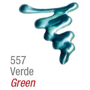 Acrilex Dimensional Metallic Verde 557 35ml