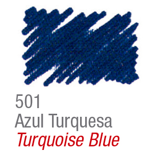 Marcador Tela Acrilex Azul Turquesa 501