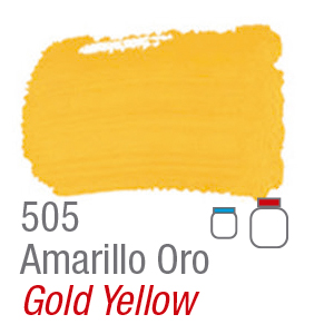 Acrilex Pintura Acrilica Amarillo Oro 505 - 37ml