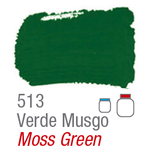Acrilex Pintura Acrilica Verde Musgo 513 - 37ml