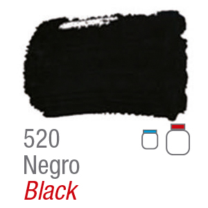 Acrilex Pintura Acrilica Negro 520 - 37ml