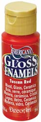 GLOSS ENAMELS TUSCAN RED
