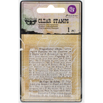 Clear Stamp Finnabair Prima 960841