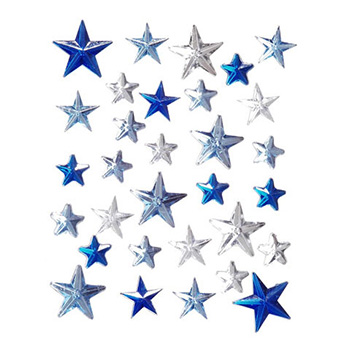 Gems Stars Blue